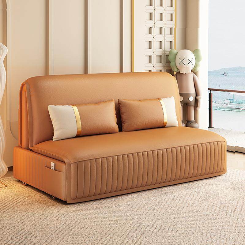 沙发床电动折叠两用多功能沙发网红防猫爪布小户型双人单人伸缩床
