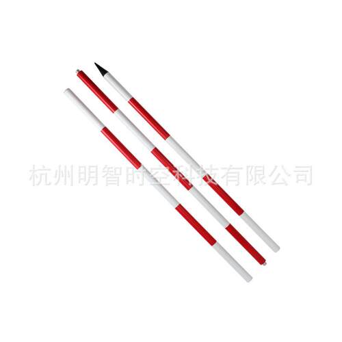全站仪测量铝合金活接花杆对中标杆支架3米/5米坚固耐用便于携带