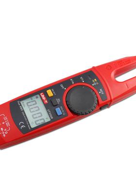 优利德UT256B交直流叉型钳型表外贸款Y型开口电工钳表感应电压表