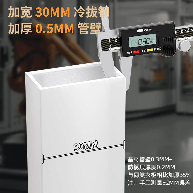 免安装折叠衣柜家用卧室出租房简易布衣柜加粗加厚全钢架结实新款