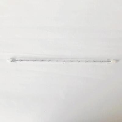 红外线加热灯管220V1000W加热灯管R7S透明总长255mm