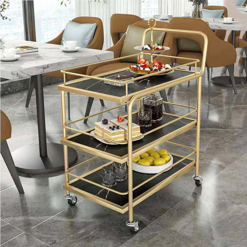 北欧移动小推车高档收纳车酒店酒水车金色多层铁艺餐车餐厅传菜车,农用物资,其他肥料,淘宝优惠券,粉丝福利购,淘宝优惠卷