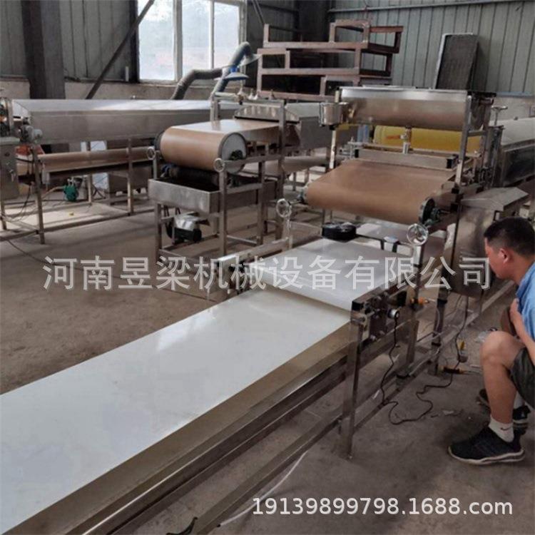 商用大型全自动凉皮粉皮生产线蒸气式凉皮粉皮苕皮方园一体凉皮机