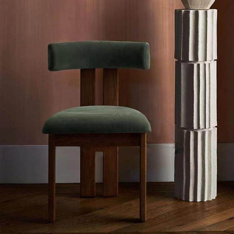 北欧餐椅软包冲冠椅法式中古复古实木靠背椅客厅家用轻奢简约椅子,工业油品/胶粘/化学/实验室用品,其他实验室设备,淘宝优惠券,粉丝福利购,淘宝优惠卷