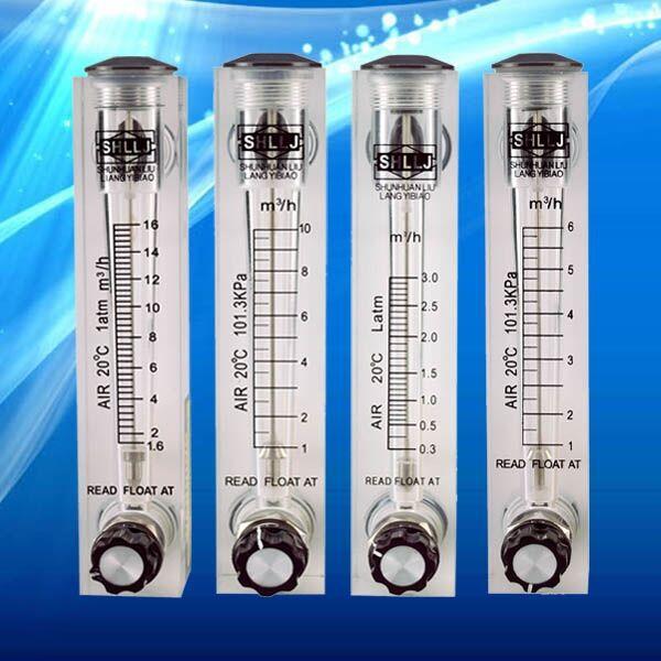 不锈钢有机玻璃流量计,总长171mm,中心距127mm,外螺纹ZG1/2流量计