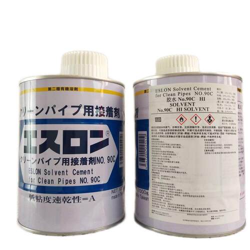 AV粘合剂_1000ml/瓶_AV超纯继手_CleanPVC管道专用胶水