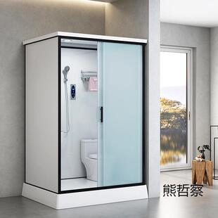 整体淋浴房SMC集成卫生间一体式淋浴房洗澡间浴室改造房室内成品