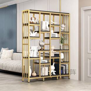 曾p1落置物架客厅隔断书架LDO现代约创意花架阳地收台纳简架多功