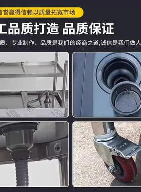 特CJF厚304不锈钢肉卤熟食分拣晾肉台煮卤鸭卤菜沥水鲜卤货现捞晾