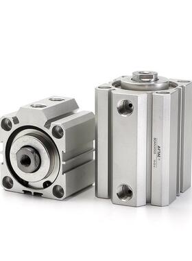 德客SD50AS气DAS543802亚0超薄铝合金小型气缸可调小型气动薄型缸