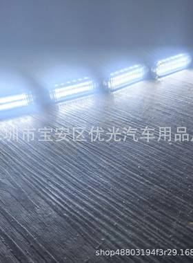 新款豹普拉多霸道RANG格ER方程游侠URE吉姆尼骑中网栅装饰led小黄