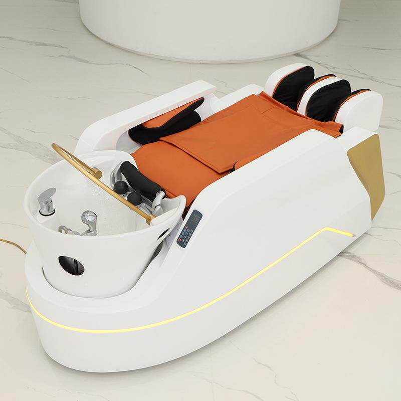 全/自动智电动按摩摩洗头床理发店发廊专用冲能水床按洗头全床自