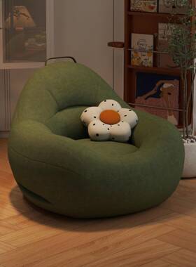 懒人沙发单人可睡可躺新款休卧室古57231阳台豆袋闲复房榻榻米小