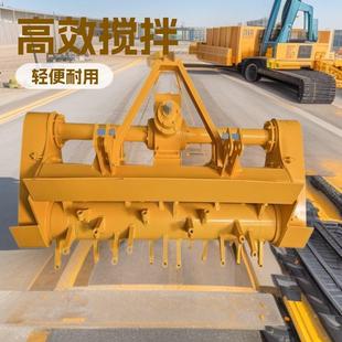 牵引拖式灰机加深路拌机拉传机动带动稳定87863土拌拌和机