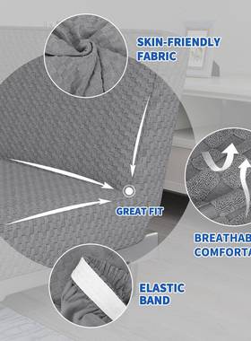 境加厚无跨力扶LSM手全围沙发床套弹沙发保护包套纯色格子沙发保