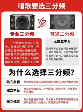 现货奇家庭ktv音响套装用家PXO拉ok声点唱卡歌一体机客厅K歌音箱