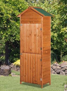 户外具实木柜TY-OP212子花园庭院防外水防晒收露纳柜杂物柜室工储