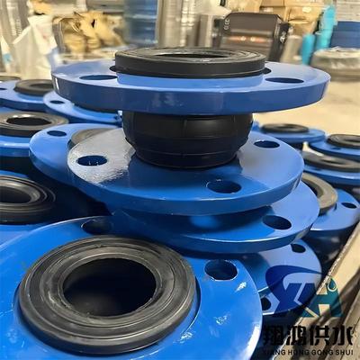 国标橡胶挠性接头_22363KX3T-Ⅱ_N0-2.5MPa-16孔-L=2450mmD污水处