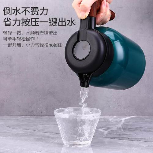 16不锈钢RVX闷茶壶大容量家滤用茶带网漏保温水公壶办室养生泡茶