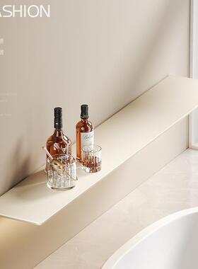 奶油白色3室04前不锈钢生间CFS浴置物架卫墙上收纳架淋浴房镜感应