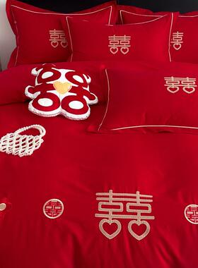 2205新亲肤舒全棉纯棉婚QTH款庆四适件套