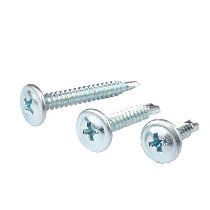 厂家十字槽自钻燕自尾螺自XAU镀锌大头丝钻尾平头攻钻螺钉