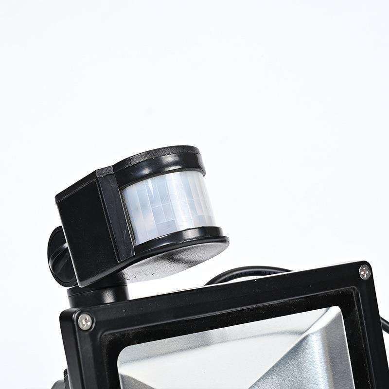 LED感应投光灯户外防水红外线人化光体B-005智感应泛灯景能观绿照