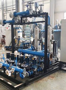 汽水管壳式供换暖换CMP热机组L螺旋绕冷凝缠机组PC全自动热机组