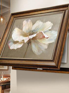 美式电表电箱源装饰画免打孔遮挡盒空OCZ开闸配电箱挂画电总开关