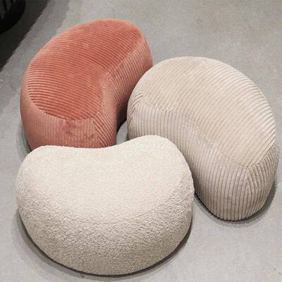 ?02创5新款意小矮凳客厅沙发凳家2用红软包舒服坐网垫87993可爱茶