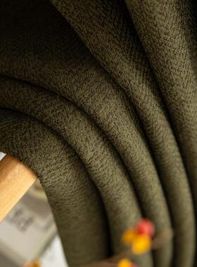 2室0厅25新款轻法式中风色织棉麻美拉德色客阳台卧古高端遮光GFT