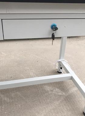 可伸缩防静电修操作台带灯手腿桌机电脑维桌RIL实验装配工作台