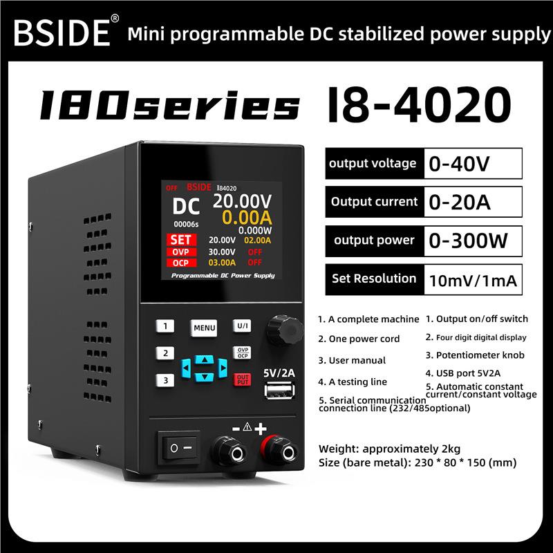 BSDIE脑可编程直流稳UMV压电源I8电维修30V10A/40V2调0A电压可整