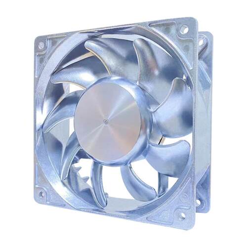 81203全金属12V4A1cm2工控设备烤炉箱LJX壁机箱机柜耐高温散热风
