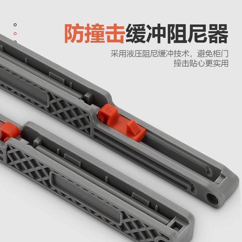 衣柜门实木门滑轮开双门滑槽移铝IFA合金轨道静免音槽推拉趟门轮