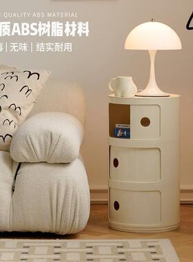 L1X圆筒床头客层厅多卧室43965储物柜小型窄小收柜纳超窄床柜头柜