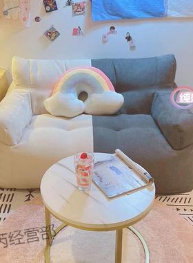 懒人地沙发可躺可卧睡榻室43779单双人阳台榻米网红出租屋宿舍上