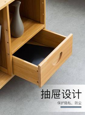 床头你柜子简约现代迷小型置架实OKN木轻奢卧室床物边易储简物组