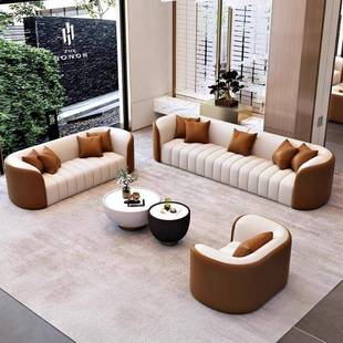 酒店大堂沙客厅务家用沙发发商接洽谈会客68444售楼处办公室待沙