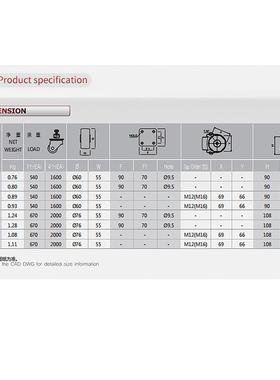 法型静兰音尼AVK龙轮子重型向轮机械设备轮低重定心子工业脚轮耐