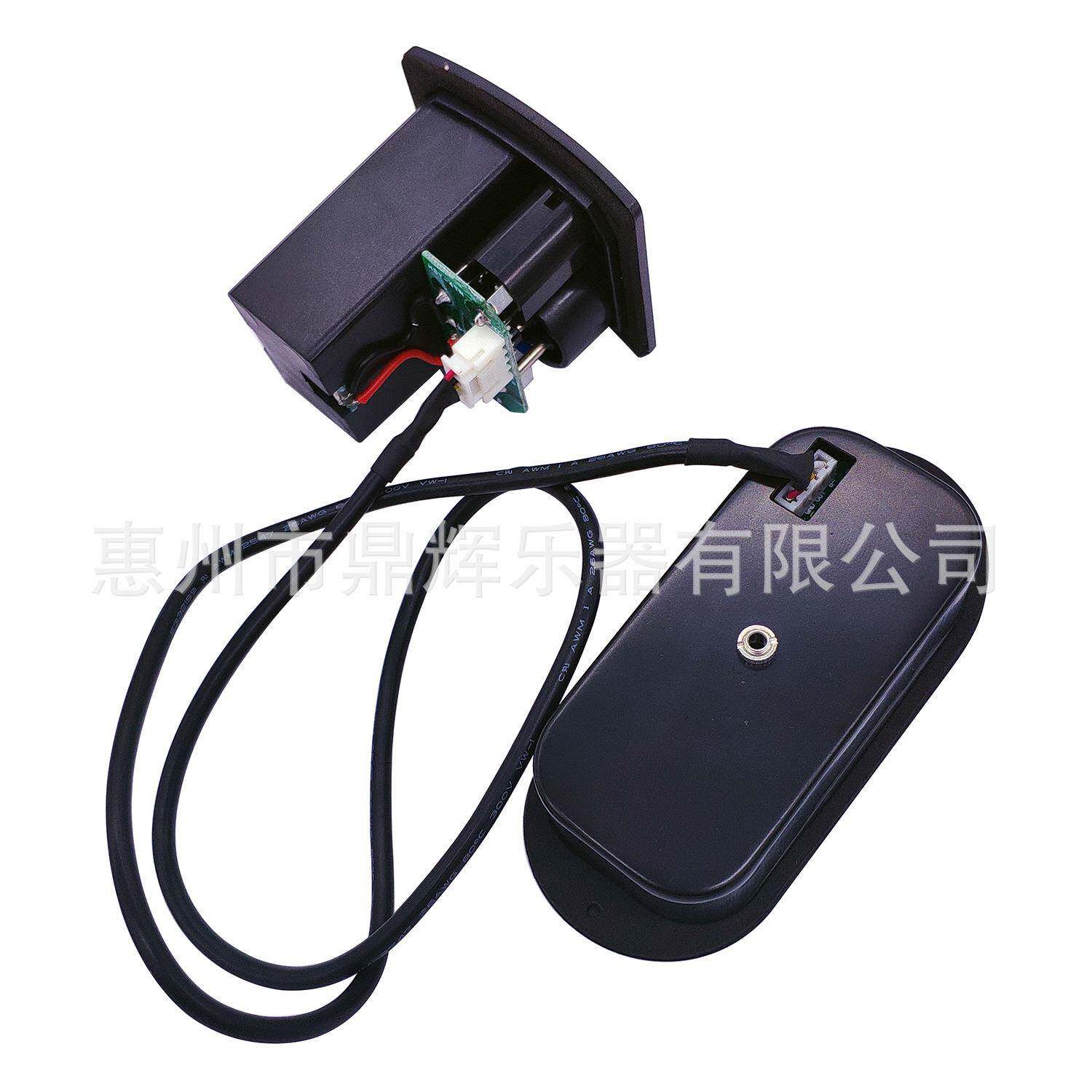 吉拾谣音GUL器A他-4四T段民木吉他EQ均衡器4段电箱打孔压电拾音器