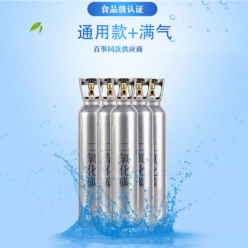 食品级二氧化碳酸饮料可乐机商用co2钢瓶汉堡店 气泡机充气打气瓶
