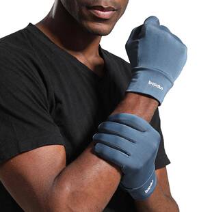 博顿B271054外开骑行套冬季长指自行车手套登手山硅胶户防滑触屏