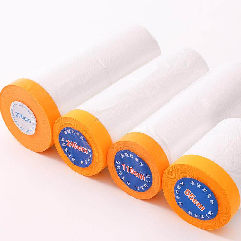 和纸55c喷涂遮蔽美膜纹纸装修保具护膜和纸家汽车喷防漆尘塑料膜,家装主材,防潮膜（地板膜）,淘宝优惠券,粉丝福利购,淘宝优惠卷