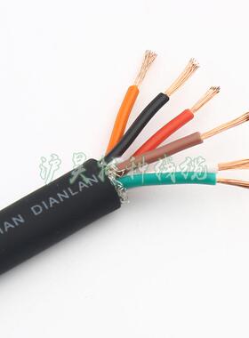厂家电RVVP直销国标RVvVP346芯屏蔽2线缆v控制线铜制弱电线缆