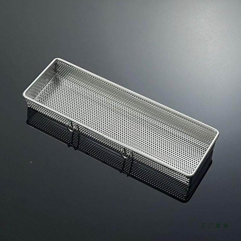 消毒柜子盒架笼挂式304F975M89M不锈钢筷子篮家用沥水篓置物筷纳