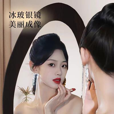 家用厅镜装QPW穿店壁挂试衣镜挂墙镜全身镜卧室落地镜服高客清衣