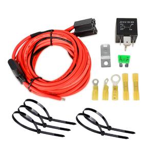 电动燃油泵继电器套件40AMP防水继电器开关套件12V系统P/N30247