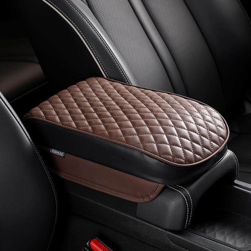 汽车扶手箱垫记忆棉增高垫通用型保护套加长加厚车载中央扶手箱枕