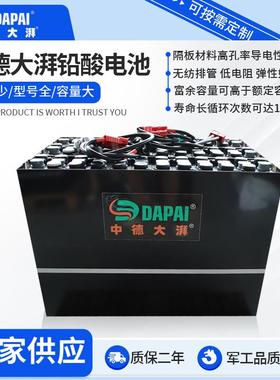 24v48v165ah210ah280ah合力杭叉车诺力西林电动叉车铅酸蓄电池